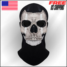 Ghost Call of Duty Mask Cod MW2 Mask Skull Fa...