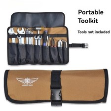 Oxford Cloth Roll Up Tool Bag Portable Wrench Spanner Storage Pouch Organizer UK