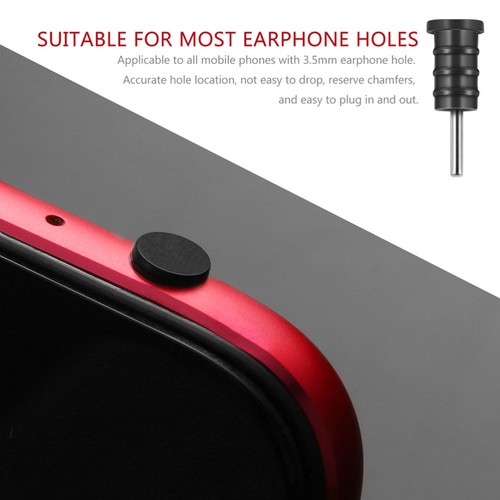 12 Paires Bouchons Poussière Mobile Interface Housse de Protection pour Téléphones - Photo 9 sur 12