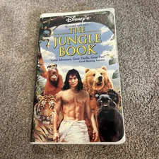Rudyard Kipling the Jungle Book 1994 VHS Clamshell Edition