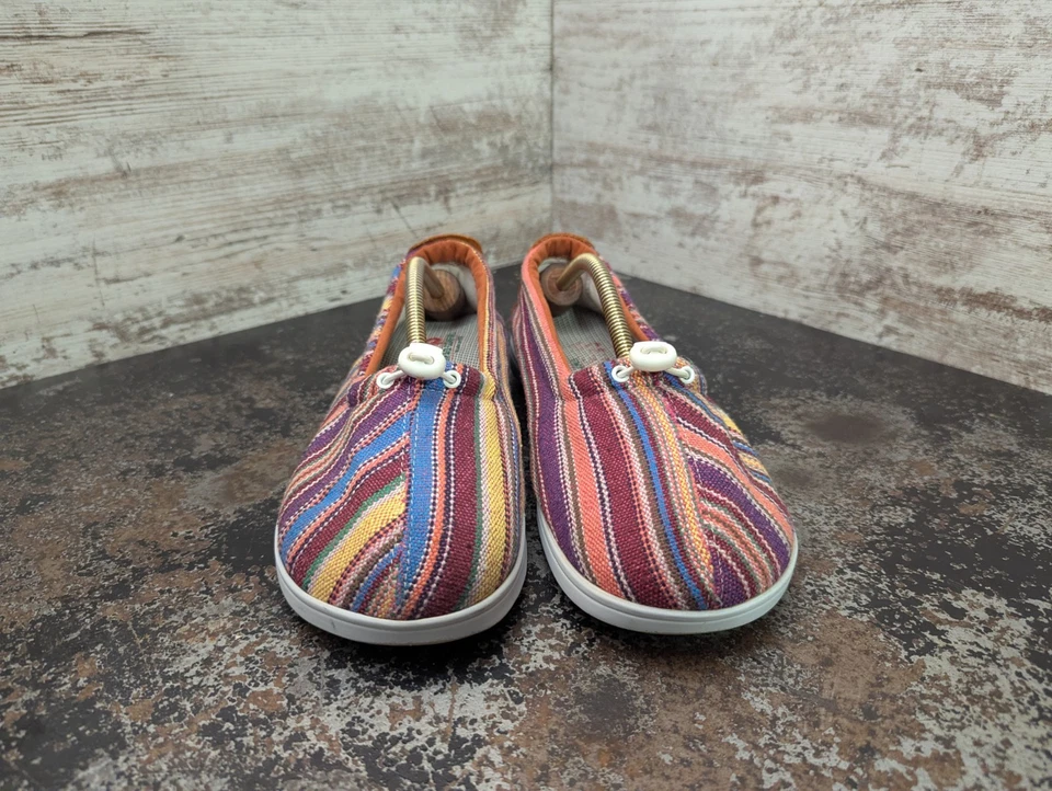 Womens SAS Funk Slip On Comfort Shoes Sz 10 W Wide Made in USA Casual Colorful - Image 4 of 4