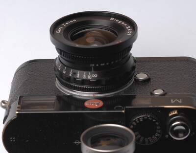 Contax G 21mm f2.8 Biogon Convert To Leica M Helicoid (no Lens) Black Version
