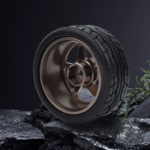 4Pcs Tires w/ Aluminum Wheels Rim Hex 12mm for 1:10 RC On Road Drift Racing Car - Picture 11 of 14