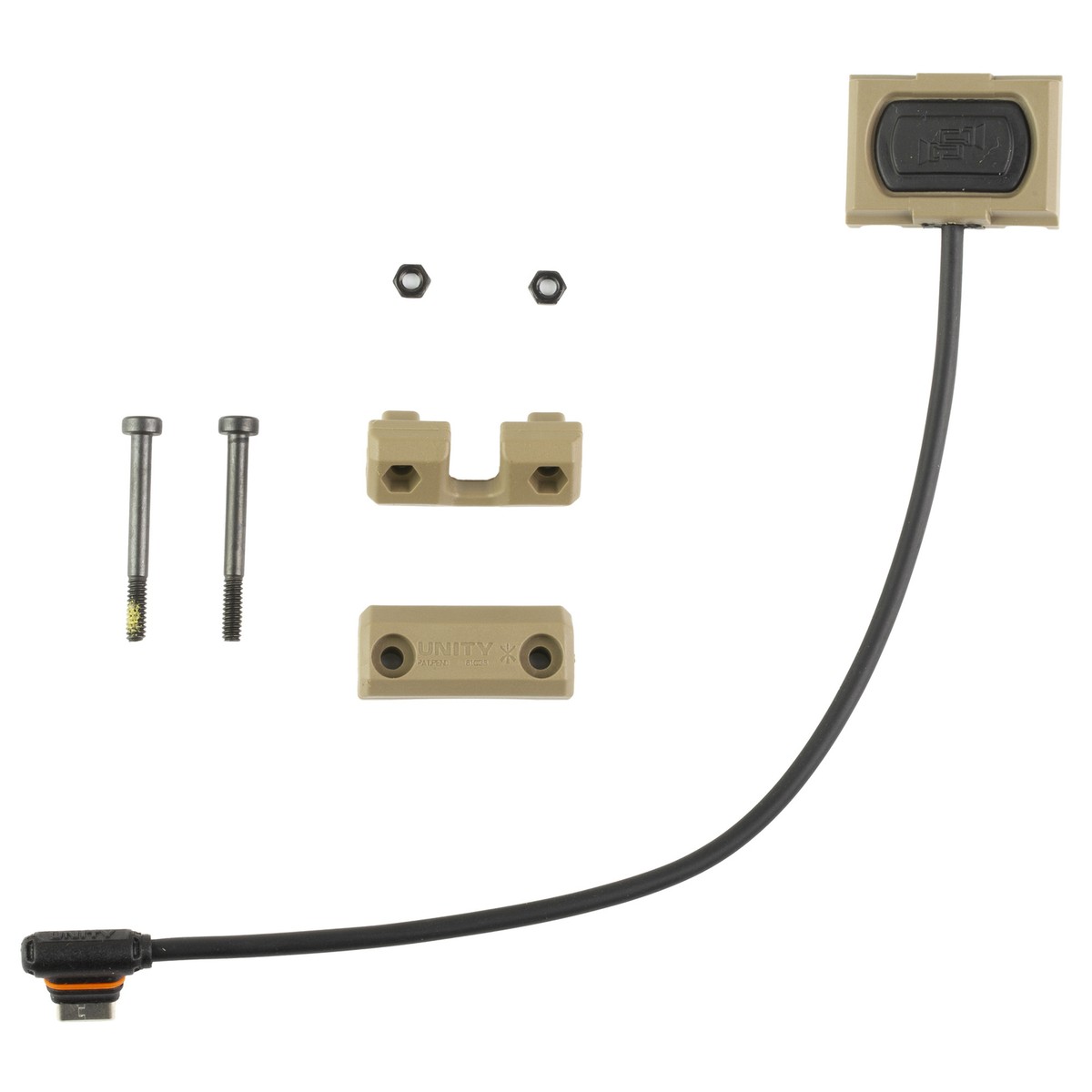 Unity Tactical Modbutton Lite Single Lead USB-C 7in Switch Fits