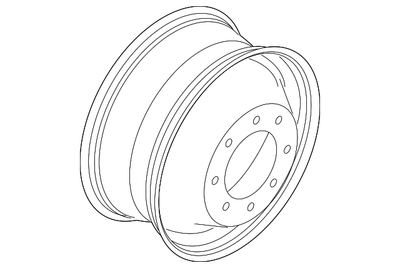 Genuine Ford Wheel Steel HC3Z-1015-A | eBay