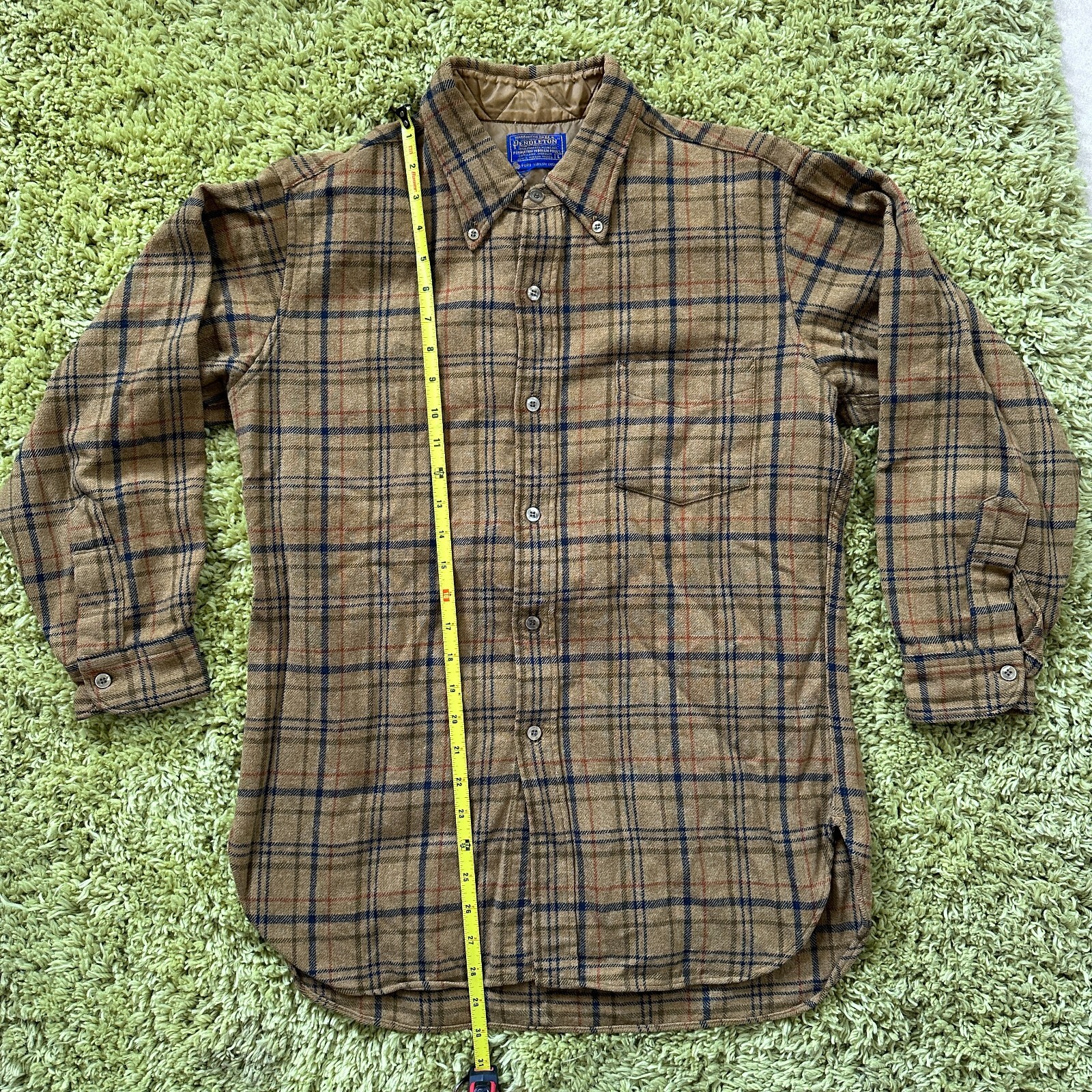 Vintage Pendleton Fireside Wool Button Down Shirt… - image 5