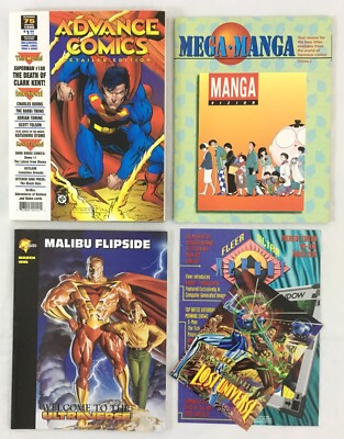 Advance Comics Orderbook #75 Retailer Edition 1995 March NM/NM+ New Complete