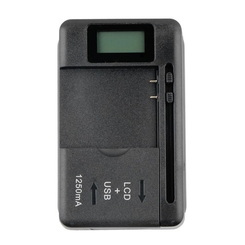 LCD Universal Mobile Cell Phone Wall Travel Battery Charger with USB Port - Picture 8 of 22
