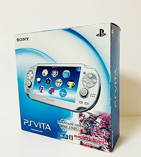 PlayStation PS Vita Wi-Fi Model Ice Silver Rare pch-1000 japan game console