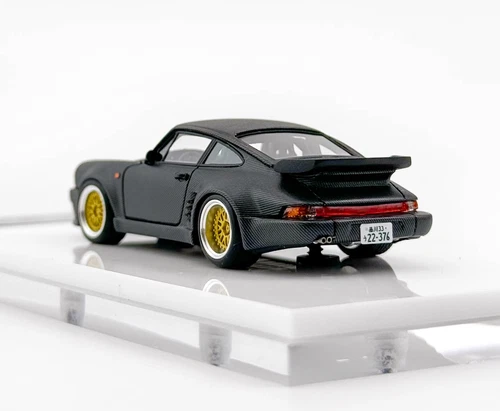 Coche de resina fundido a presión modelo deportivo Car's Lounge 1:64 Carbon Black Bird 930 - Imagen 4 de 9