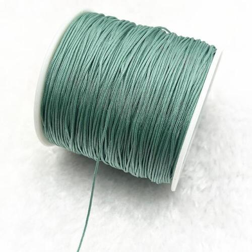 Cavo Perline Nylon - Bracciale 0,4-1,5 mm Corda Filo Colorato Fai Da Te Gioielli - Foto 41 di 62