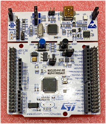 NUCLEO-F411RE - STM32F411RET6U Nucleo-64 Dev Board w/ Arduino  Uno V3 Expansion