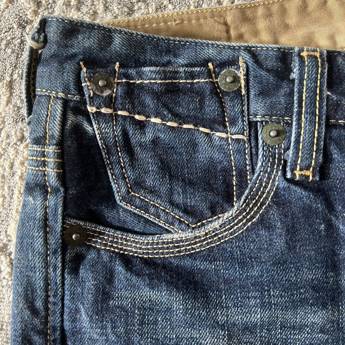 RARE! Levi's Lot 908 Classic Jean Shorts Back Buckle RARE! Levi's Lot 908 Classic Jean Shorts Back Buckle