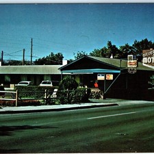 c1950s Grand Junction CO Silver Spur Motel AAA Visa Mastercard...