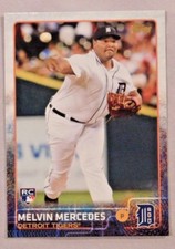  2015 Topps Limited Baseball /1000 Melvin Mercedes Tigers #484 Mint