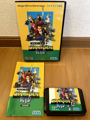 Kid Chameleon Mega Drive Japan (Box, Manual)