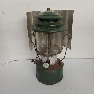 #ad Coleman Lantern 1971 Model 22OF W Shield $29.69