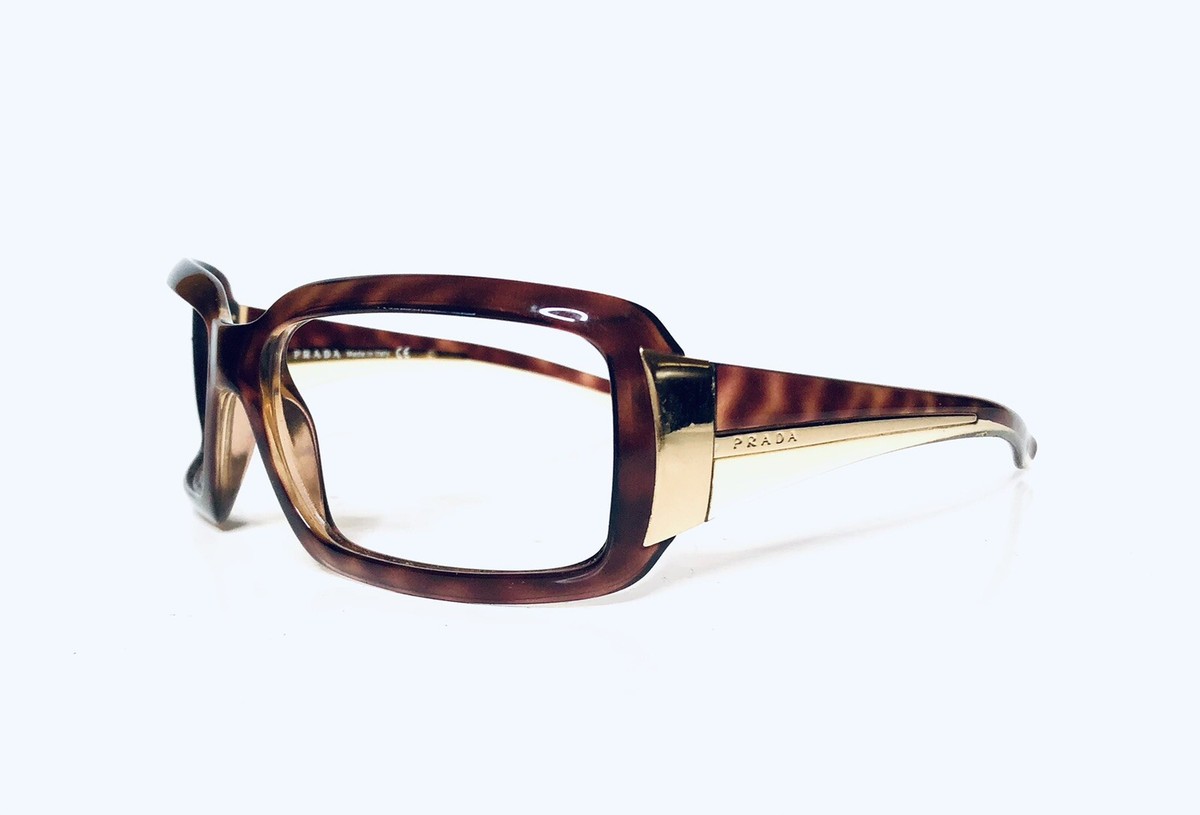PRADA SPR 01H BROWN TONE TORTOISE WRAP SUNGLASSES PRADA ITALY SPR 01H 61[]16 2AU-5G1 115 BROWN TONE SHINY  main image 2