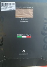 sofsy Opaque Tights for Women [Made in Italy] 29x Solid Color Pantyhose Stocking