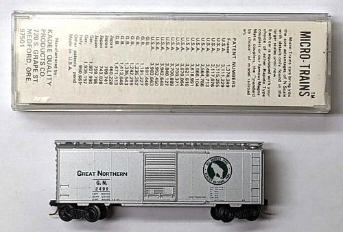 MTL Micro-Trains 20100 Great Northern GN 2499 40 pies vagón de carga puerta única NPT | Zustand: New
