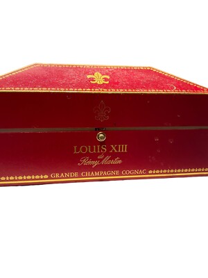 Vintage EMPTY Louis XIII 13 Remy Martin Grande Champagne Cognac