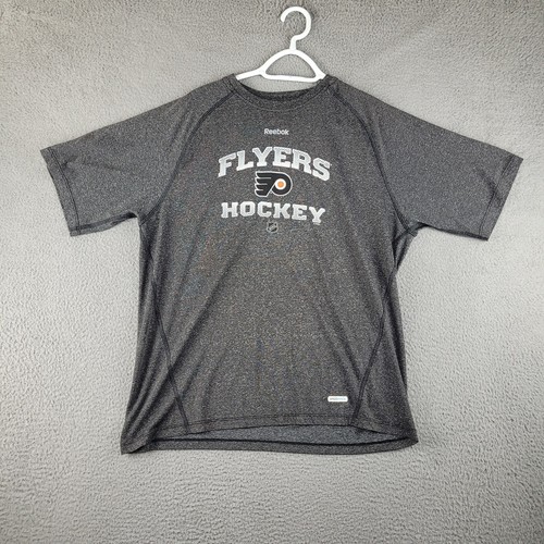Philadelphia Flyers Shirt Herren Medium grau NHL Reebok Speedwick Flyers Hockey - Bild 1 von 10