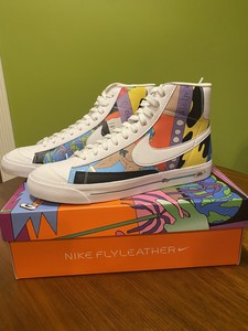 nike blazer mid 77 flyleather ruohan wang 9m 10.5w | eBay