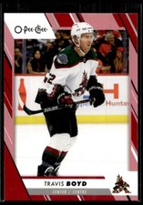 2023-24 O-Pee-Chee Red Border Travis Boyd Arizona Coyotes #337