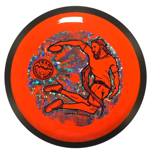 DISC GOLF MVP SE JAMES CONRAD NEUTRON ZENITH STABLE DISTANCE DRIVER 172g ORANGE
