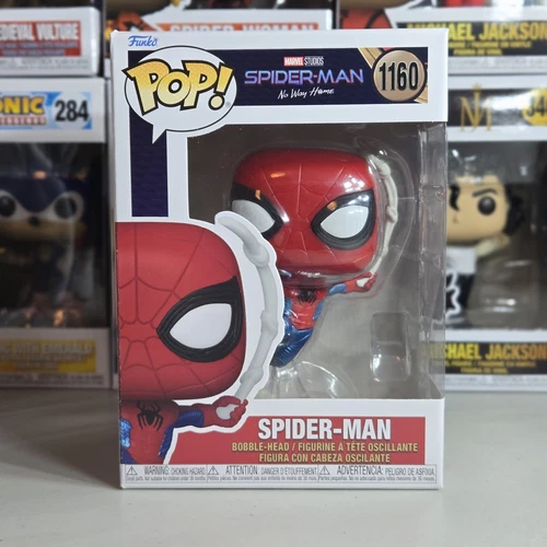 Funko Pop! Vinyl: Marvel - Spider-Man (Finale Suit) #1160 And Pop Protector