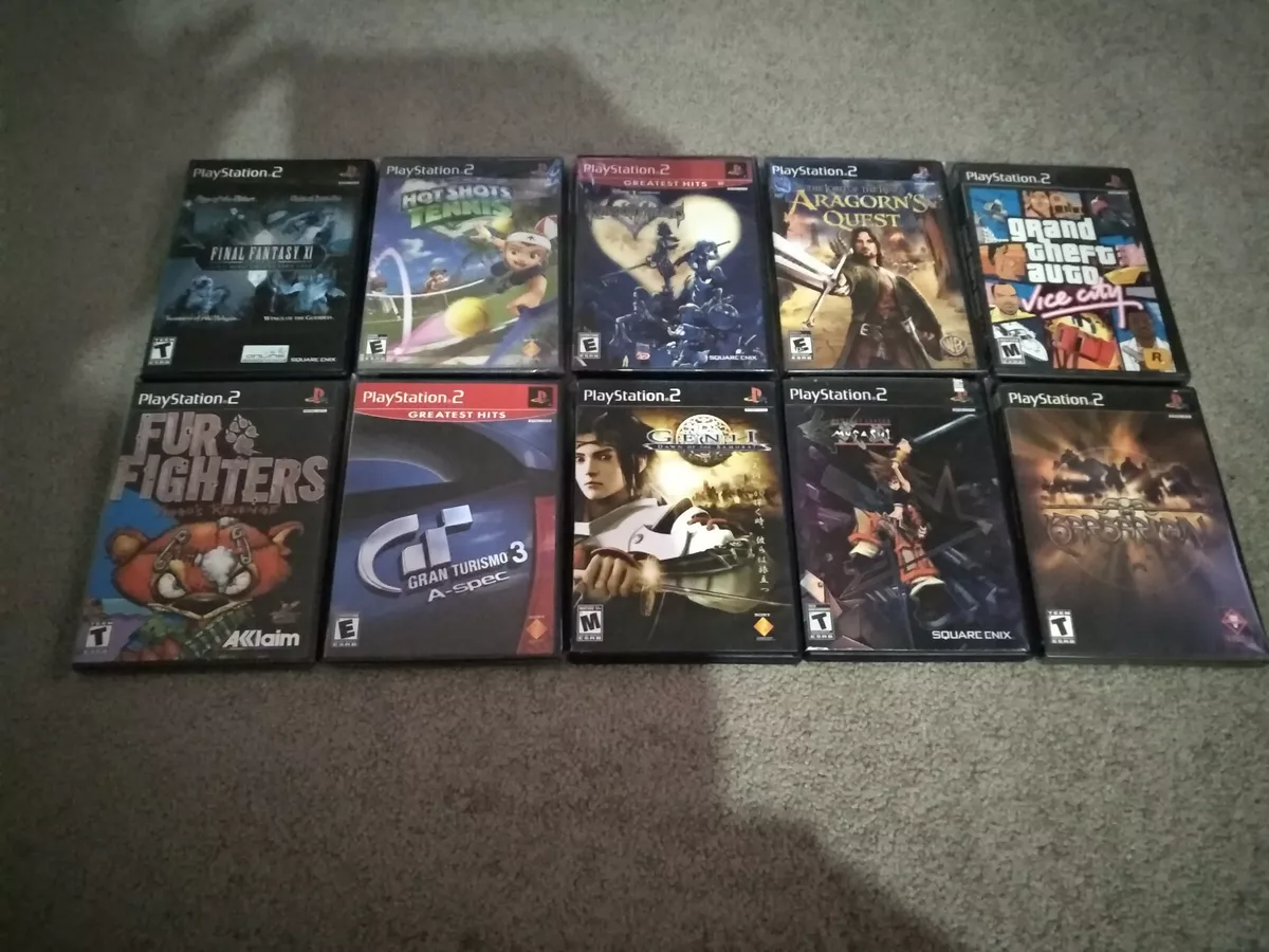 Sony PlayStation 2 Games Lot