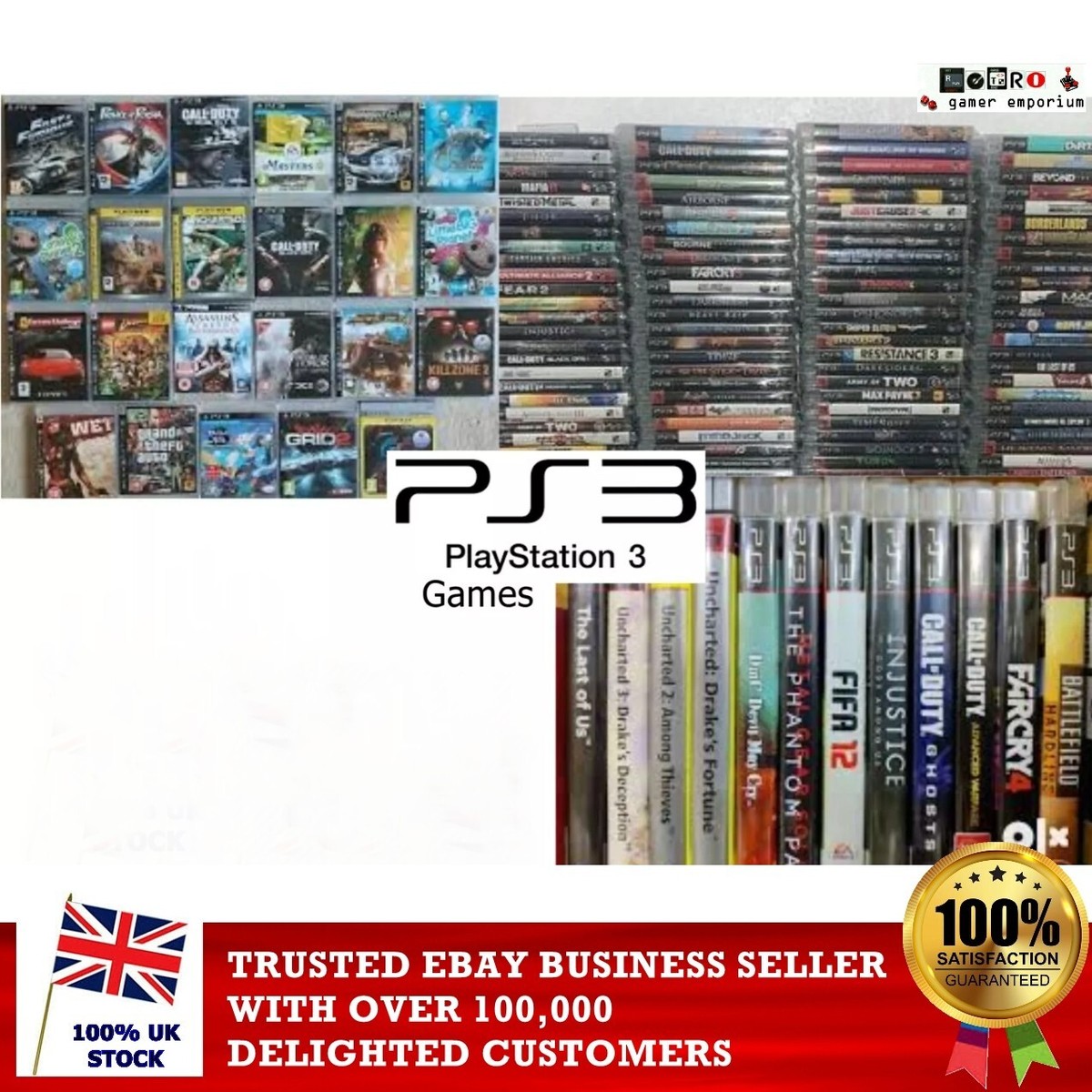 PlayStation PS3 Games Pick Up Your Game Multi Buy Discount GTA CoD etc  Sony
