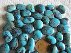 59 Chinese Hubei Redskin Turquoise Cabs 500 carat Cabochons Wholesale Lot — photo 2