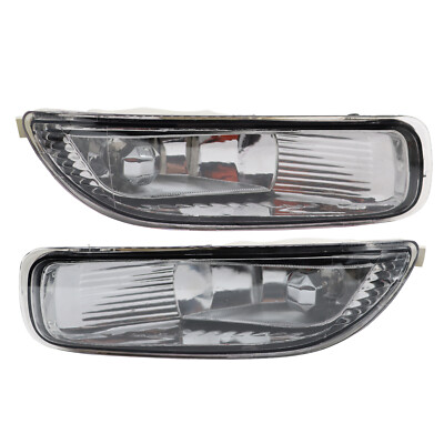 Front Bumper Lamps Fog Lights Pair Right Left For Toyota Corolla