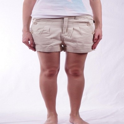 Nikita Damen Blitzkreig Shorts Kurzehose Freizeitshorts, Weiß, M