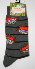Chucky from The Rugrats Nickelodeon Cartoon New Tags Pair Socks Fits 6-12 2018