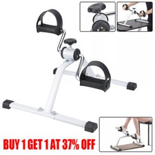 Arm/Leg Mini Exercise Bike Pedal Exerciser Arm Leg Cycle Machine Adjustable