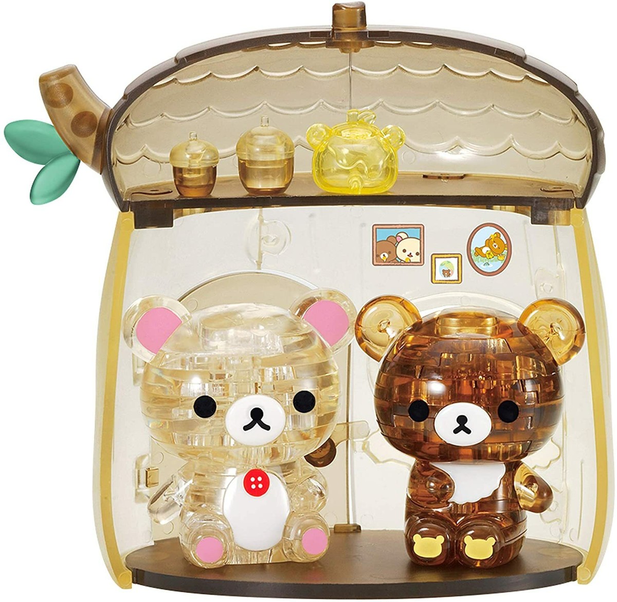 Beverly 65 Piece Crystal Puzzle Korilakkuma & Chairoikoguma Acorn