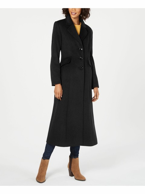 wool blend walker coat