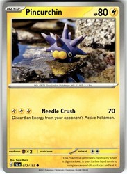 Pincurchin 072/193 Paldea Evolved Common