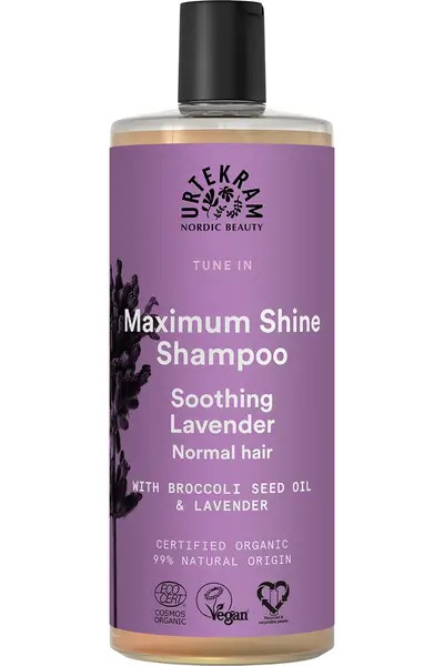 Urtekram Soothing Lavender Shampoo Normal Hair 500ml - Image 2