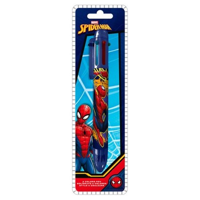 Marvel Spiderman Gelstift für Kinder - 6 Farben, Lizenziert, Kreativ & Prakt