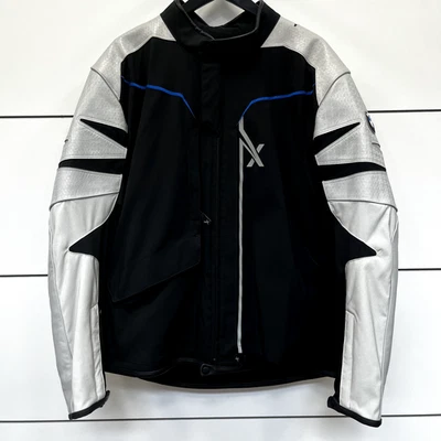 BMW Motorradjacke XRide Herren Schwarz/Silber Gr. 58/60 76117913486 - Bild 1 von 4