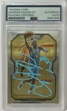 2021 Panini Prizm WNBA #72 Diamond DeShields  PSA/DNA Autograph Signed