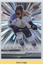 2024-25 Upper Deck PWHL Young Guns Julia Gosling #63 Outburst Silver Rookie