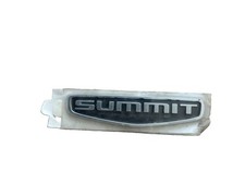 New Oem 2021-2023 Jeep Grand Cherokee Summit Rear Liftgate Emblem 68377437ab New Oem 2021-2023 Jeep Grand Cherokee Summit Rear Liftgate Emblem 68377437ab