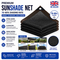 Sunblock Shade Cloth Sun Screen Mesh Plant Greenhouse Cover Tarp Sunshade UV Net