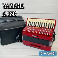 YAMAHA accordion A-32C with case Yamaha Alto red