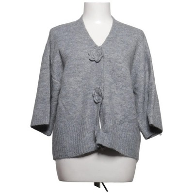 Kaffe, Strickjacke, Damen, Größe: L, Grau, Acryl/Elasthan/Polyester #B3E
