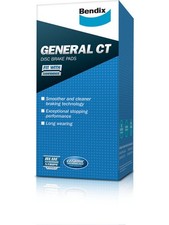 Bendix General CT Brake Pad fits Jaguar S-Type 4.0 X200 V8 (DB1746GCT)